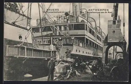 AK Antwerpen, Een Transatlantique aan de Kaai