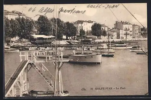 AK Golfe-Juan, le port