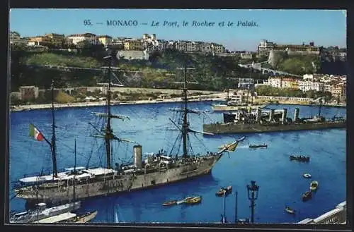 AK Monaco, Le Port, le Rocher et le Palais