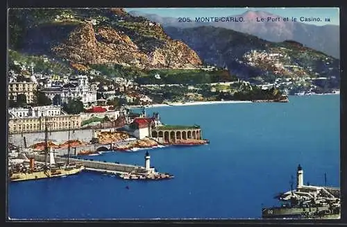 AK Monte-Carlo, Le Port et le Casino