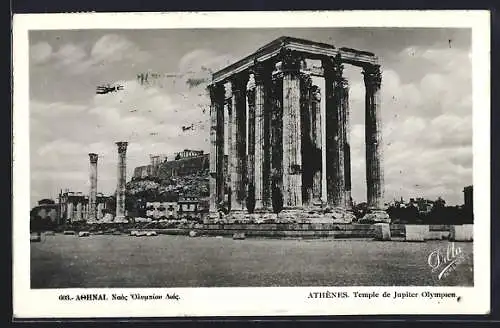 AK Athènes, Temple de Jupiter Olympien