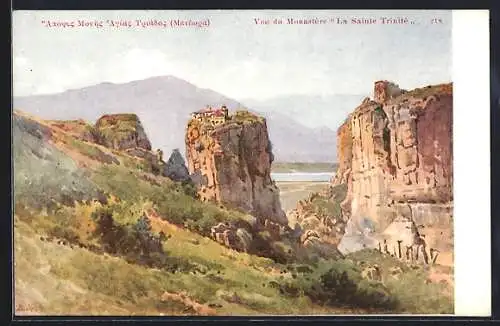 AK Vue du Monastere, La Sainte Trinite, Kloster Dreifaltigkeit