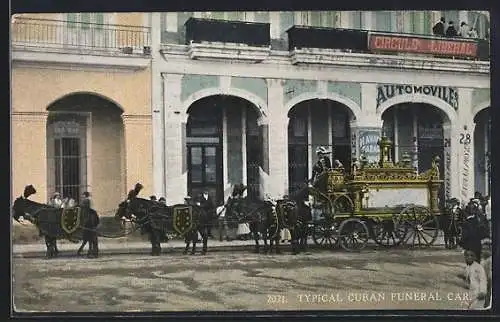 AK Cuba, Typical cuban funeral car