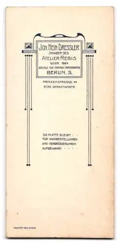 Fotografie A. Regis, Berlin, Prinzenstr. 44, Signalgeber eines Eisenbahnregiments in Garde-Uniform