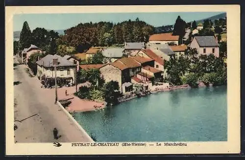 AK Peyrat-le-Chateau, Le Marchedieu
