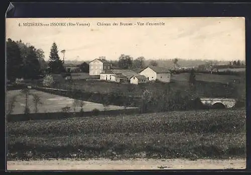 AK Mézières-sur-Issoire, Chateau des Brosses
