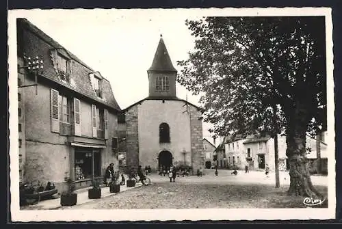 AK La Meyze, Place de l`Eglise