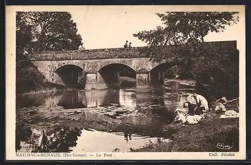 AK Mailhac-s-Benaize, Le Pont