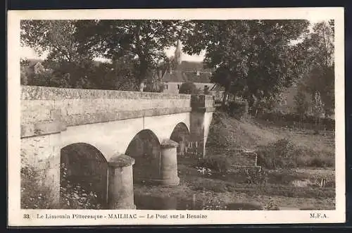 AK Mailhac, Le pont sur la Benaize