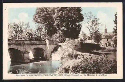 AK Saint-Sulpice-les-Feuilles, La Benaize à Mailhac