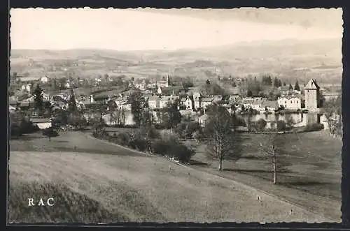 AK Peyrat-le-Chateau, Vue générale