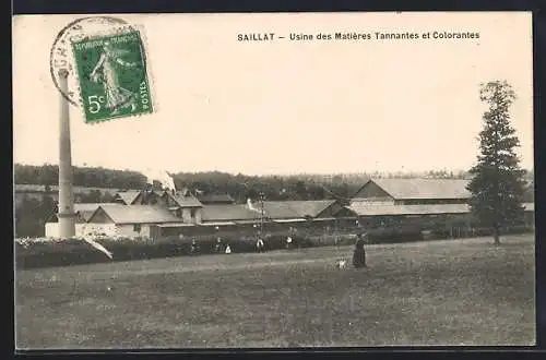 AK Saillat, Usine des Matières Tannantes et Colorantes