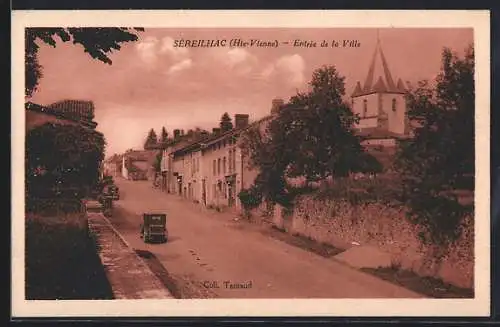 AK Séreilhac, Entrée de la Ville, L`Église