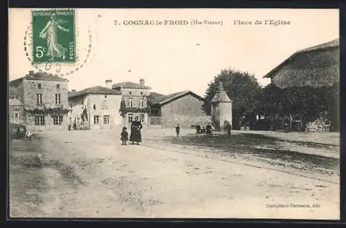 AK Cognac-le-Froid, Place de l`Eglise