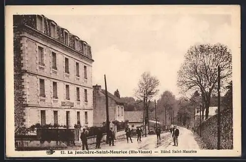 AK La Jonchère-Saint-Maurice, Hotel Saint-Maurice