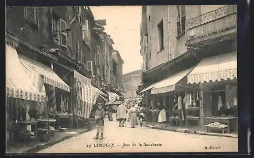 AK Limoges, Rue de la Boucherie