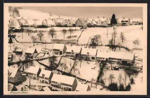 AK Messstetten, Sportplatz im Winter