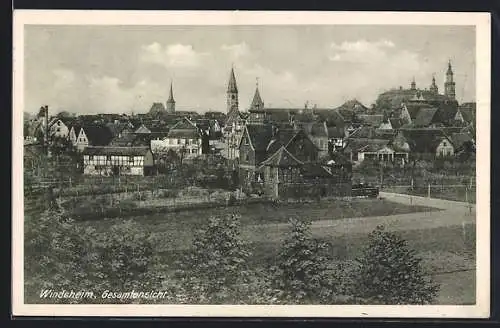 AK Windsheim, Gesamtansicht