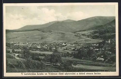 AK Volovec, Ortsansicht mit Blick ins Land