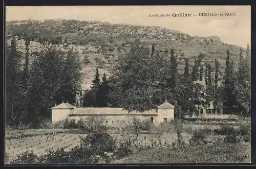 AK Ginoles-les-Bains, Vue générale