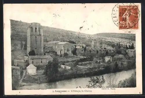 AK Lagrasse, L`Abbaye, le Cloitre