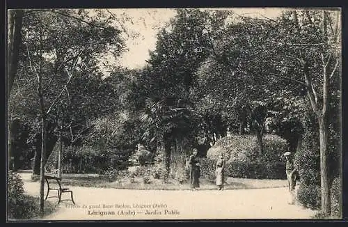 AK Lézignan, Jardin Public