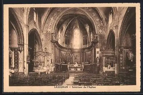 AK Lezignan, Interieur de l`Eglise