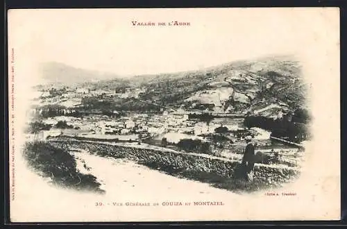 AK Couiza, Vue générale de Couiza et Montazel