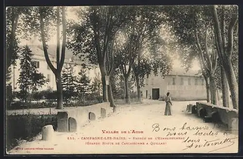 AK Campagne-les-Bains, Entrée de l`Etablissement