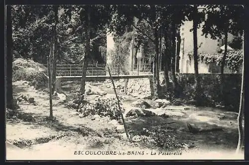 AK Escouloubre-les-Bains, La Passerelle