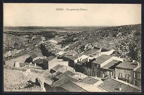 AK Fitou, Vue prise du chateau