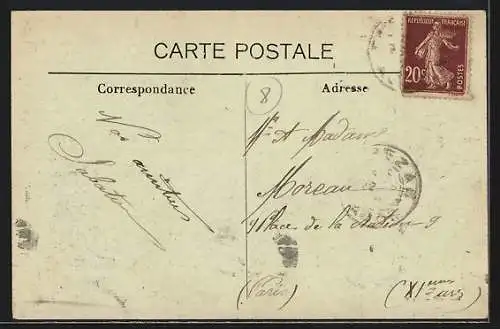 AK Fabrezan, La Mairie et la Poste