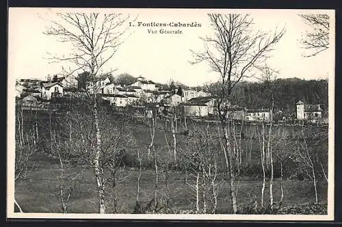 AK Fontiers-Cabardès, Vue générale