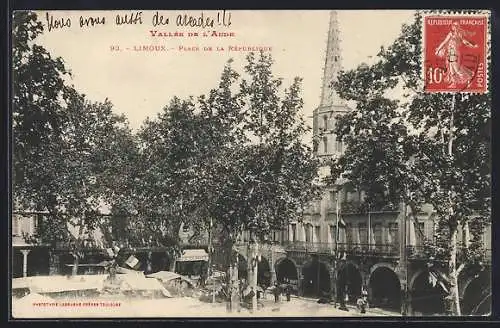 AK Limoux, Vallée de l`Aude, Place de la République