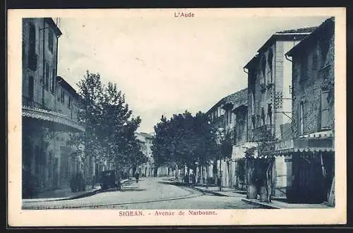 AK Sigean /Aude, Avenue de Narbonne