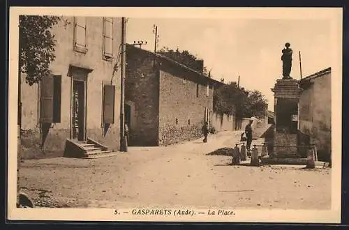 AK Gasparets /Aude, La Place