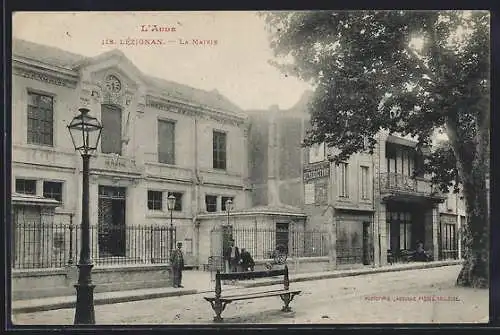 AK Lézignan /Aude, La Mairie