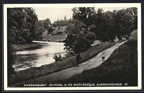 AK Shrewsbury, School and its picturesque surroundings