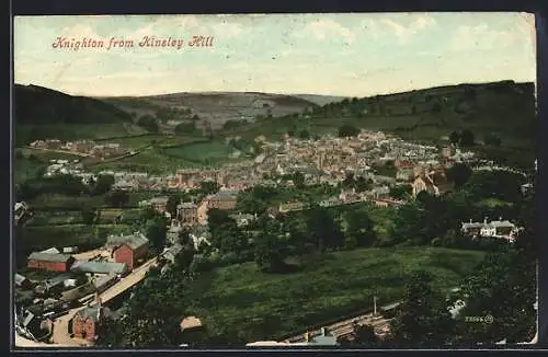 AK Knighton, General View from Kinsley Hill