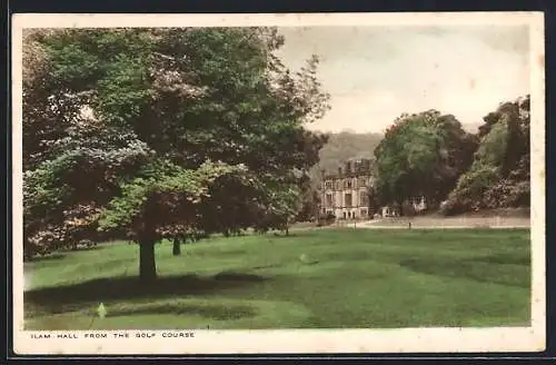 AK Ilam, The Hall from the Golf Course