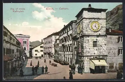 AK Kotor / Cattaro, Trg od oruzja, Waffenplatz