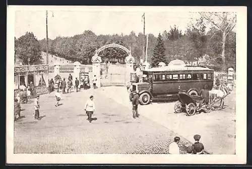 AK Charkow, Parc de ville, Entrée