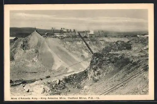 AK Thetford Mines, King Asbestos Mine