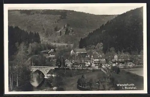 AK Wendefurth, Teilansicht im Bodetal