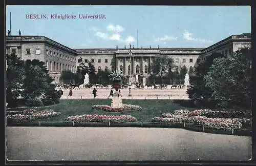 AK Berlin, Universität, Aussenansicht