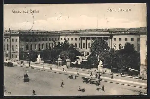 AK Berlin, Blick auf die Königliche Universität