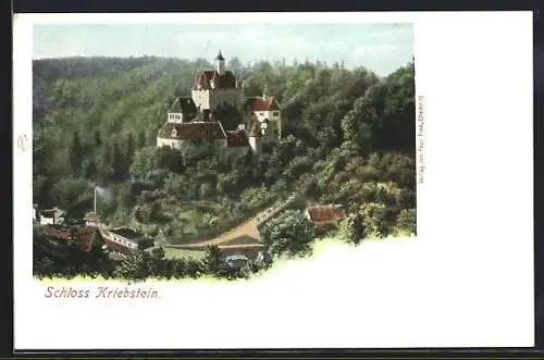 AK Kriebstein, Blick zum Schloss