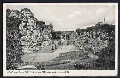 AK Bad Segeberg, Kalkberg und Nordmark-Feierstätte