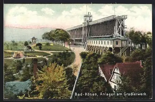 AK Bad Kösen, Anlagen am Gradierwerk