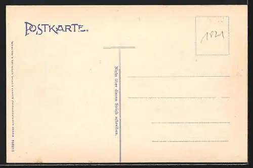 AK Trier, Moselbrücke mit Strassenbahnen